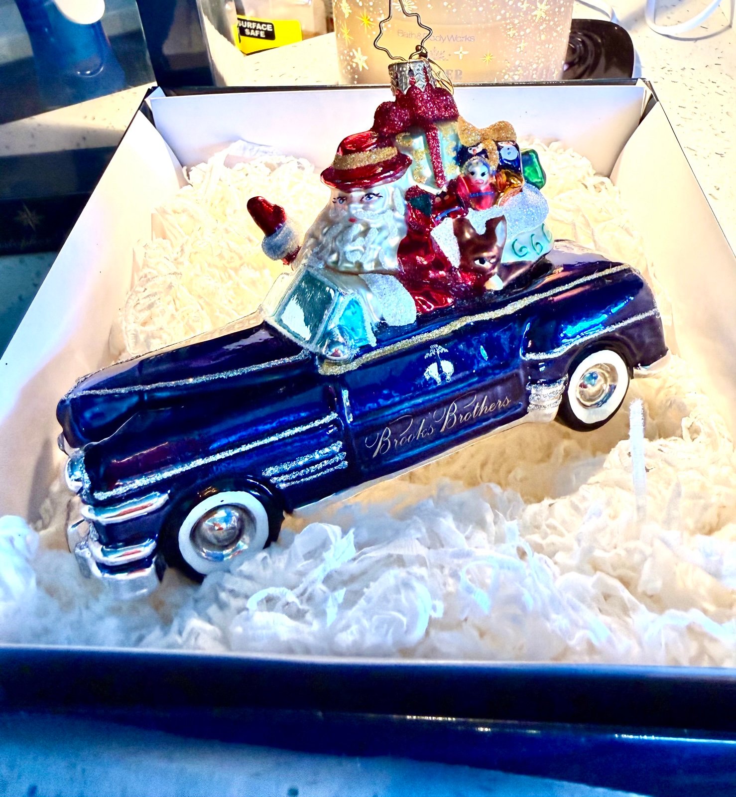 Christopher Radko BROOKS BROTHERS 2007 Christmas Ornament