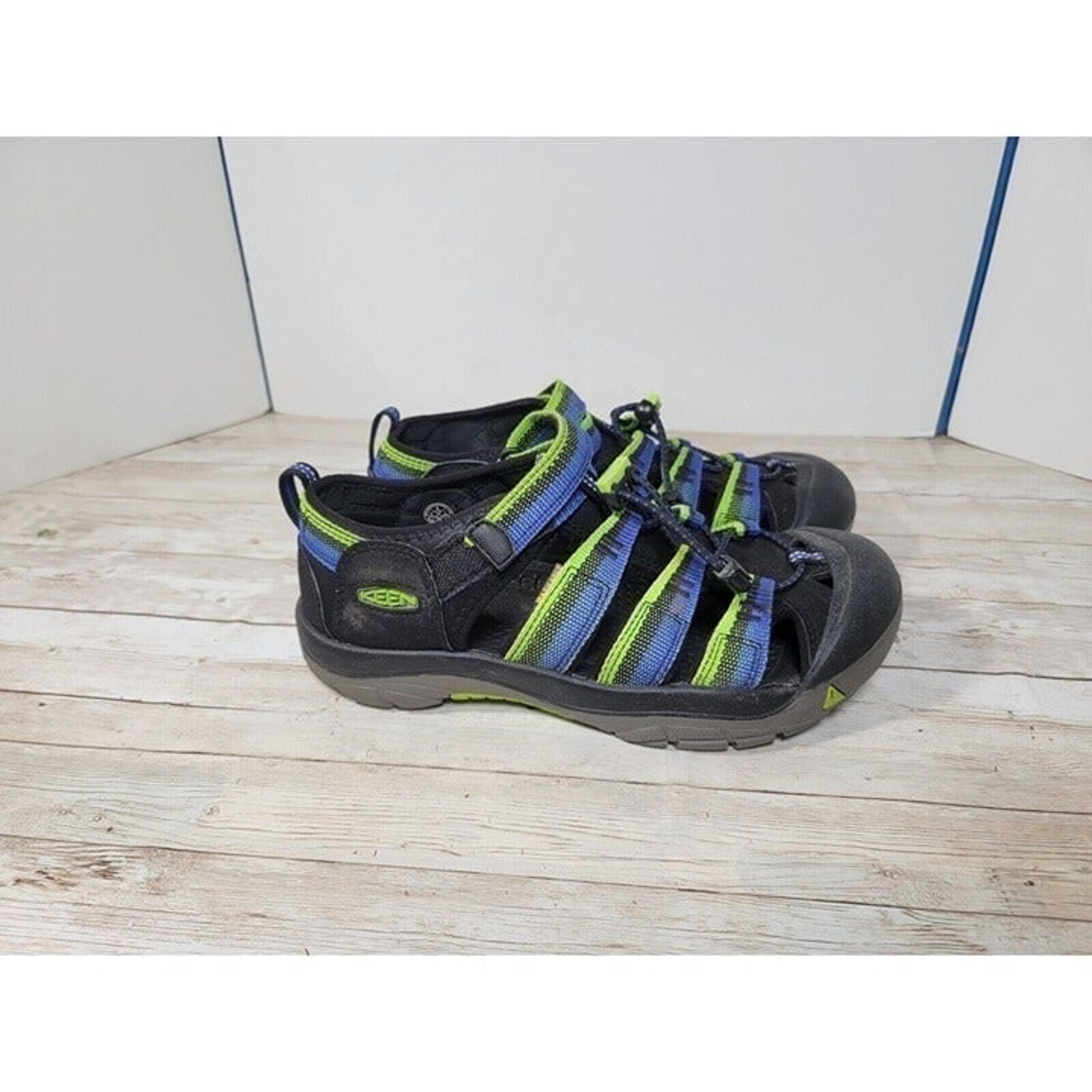 Keen Women Kids Newport H2 Sport Sandals Hiking Trail Water Shoes Blue Size 5 M