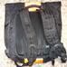Timbuk2 Black Orange Reflective Backpack Laptop Swig Swag Bag Flaw