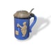 Vintage Blue and White German Beer Stein