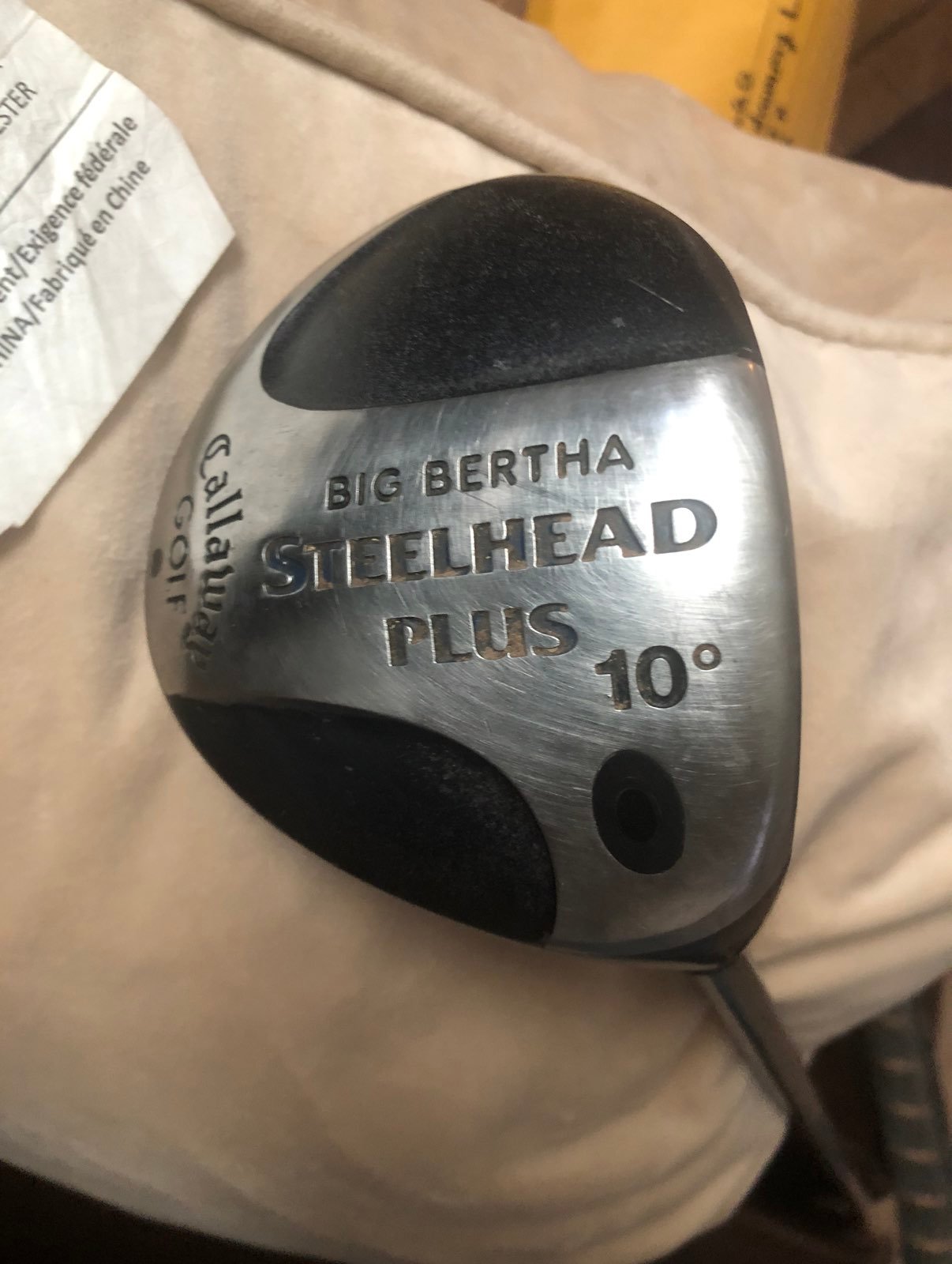 Callaway Big Bertha Steelhead Plus