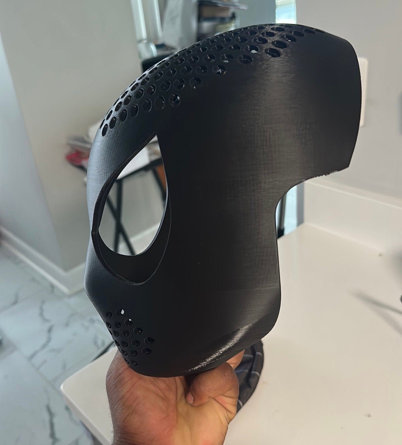 Miles morales cosplay mask