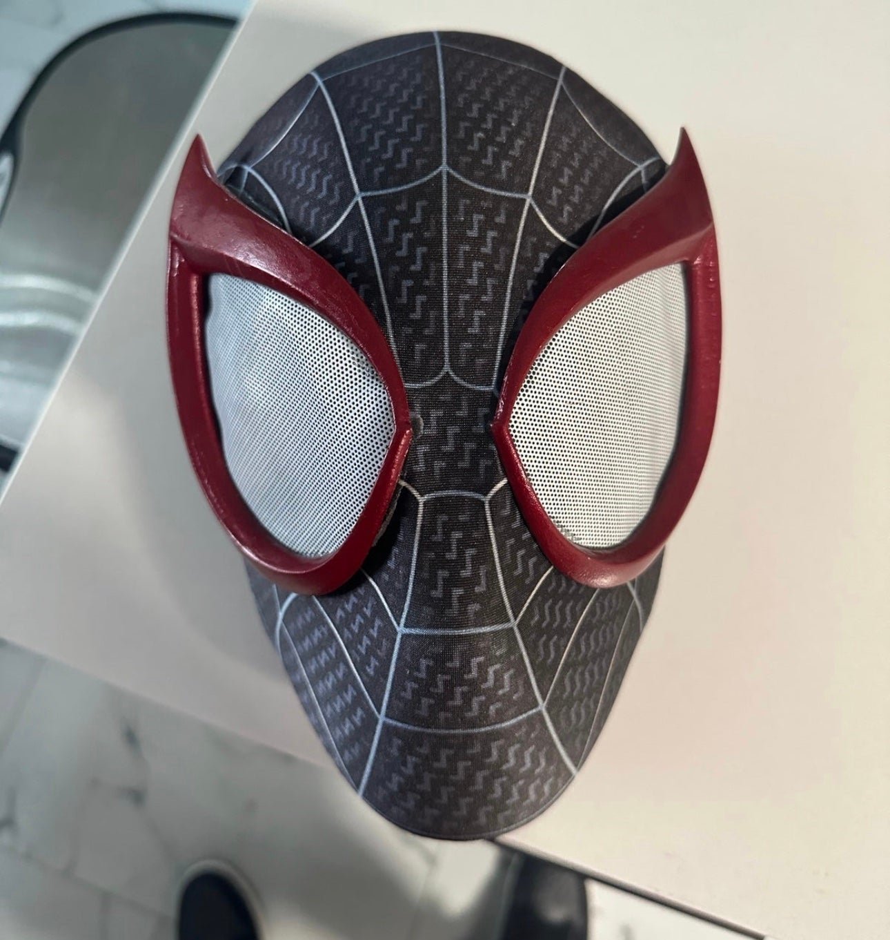 Miles morales cosplay mask