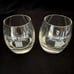 Set of 2 Glenmorangie Single Malt Scotch Whisky Rock Glasses