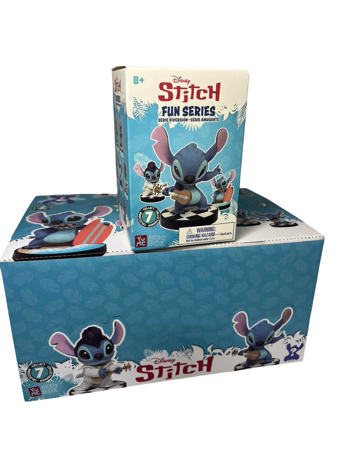 Disney Stitch Fun Series 2PC Blind Box Mini Figure by HeroBox – New Sealed