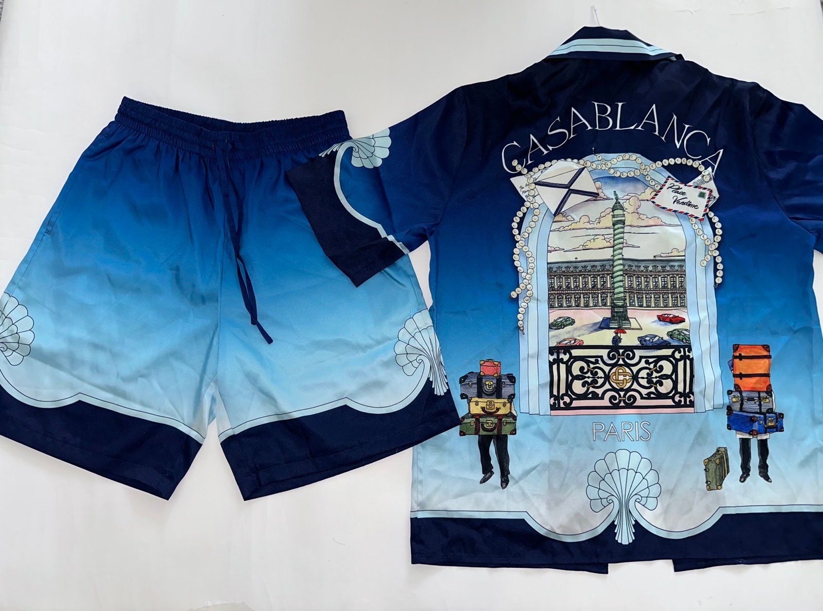 Casablanca Shirt & Shorts Set