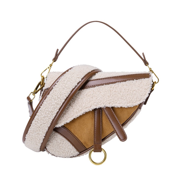 New Fashion Single Shoulder Contrast Color Lady Handbag