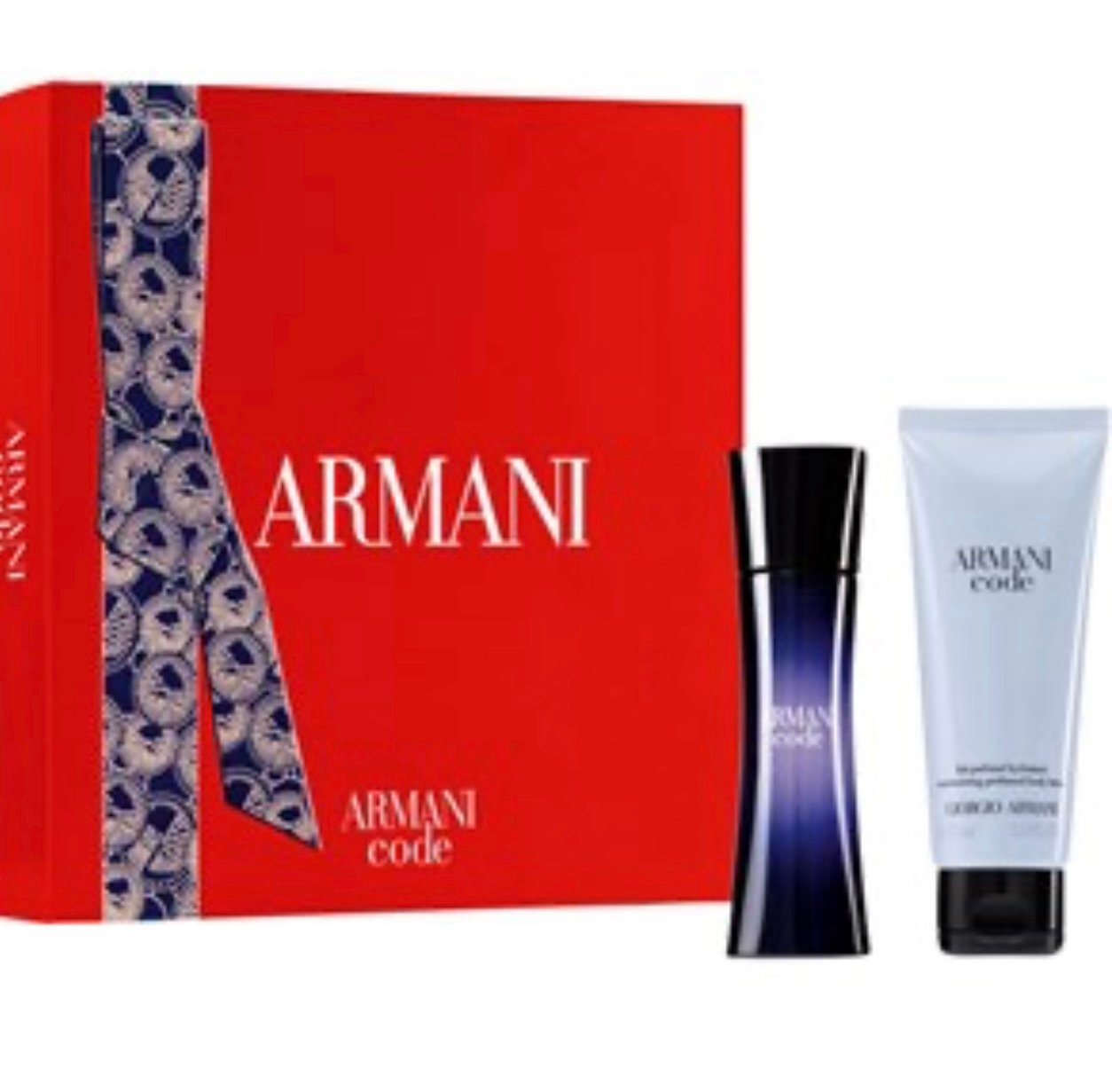 Armani Code Womens Gift Set Eu de Parfum 30ml Body Lotion 75ml NIB