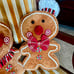 NEW Gingerbread Plush CHRISTMAS Holiday Pillows Boy Girl Decor