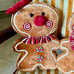 NEW Gingerbread Plush CHRISTMAS Holiday Pillows Boy Girl Decor
