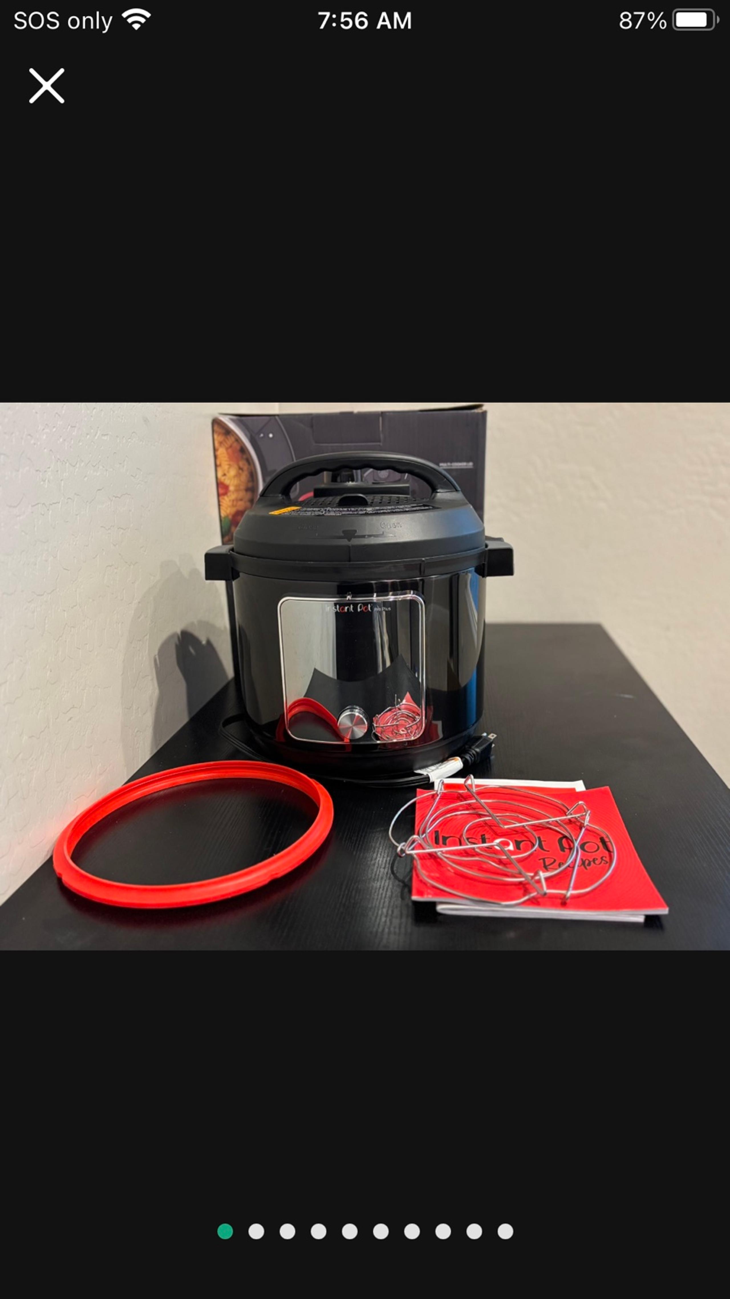 Instant Pot Pro plus Wi-Fi Smart 10-In-1, Pressure Cooker, Slow Cooker, Rice 6qt