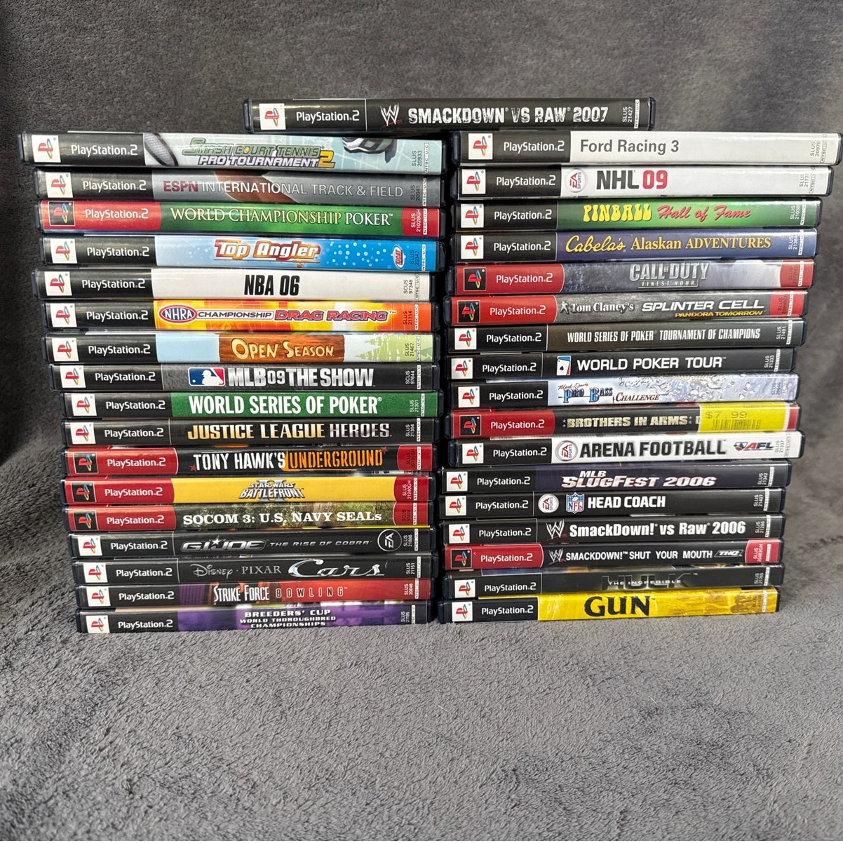 Lot of 35 Playstation 2 PS2 Games CIB Great Condition Tested