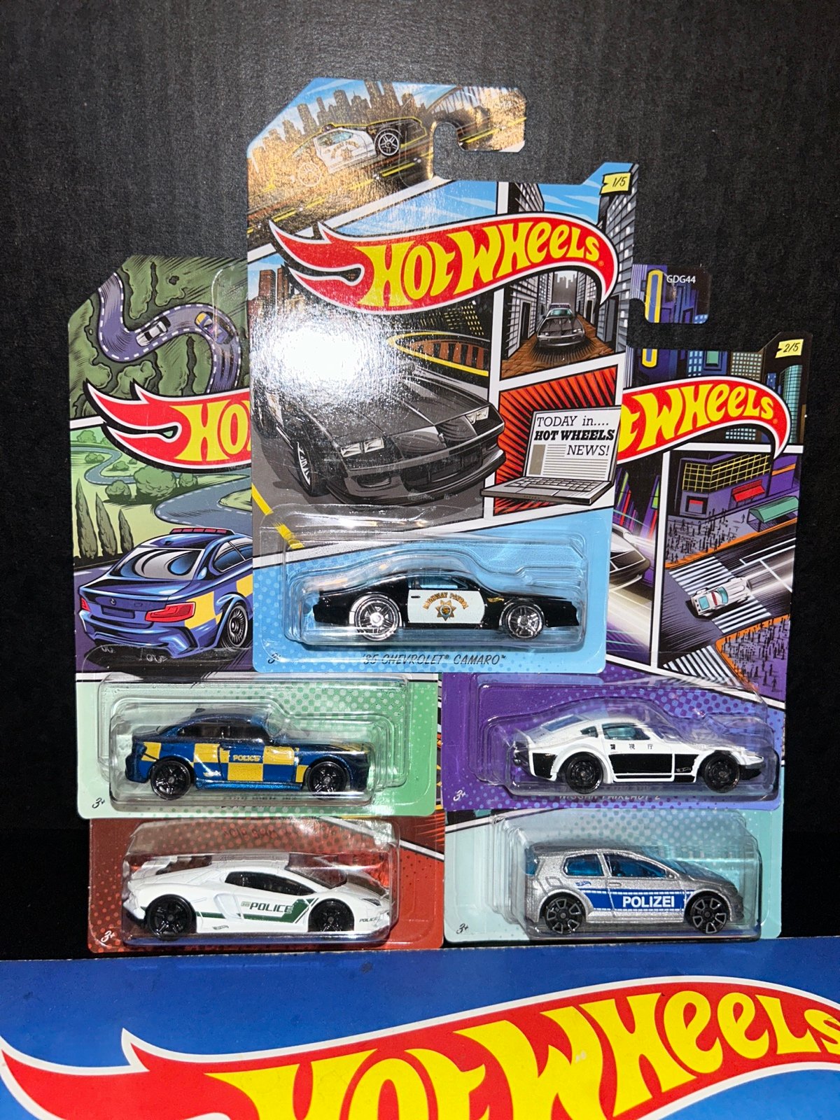 1259# Hotwheels exclusive police set