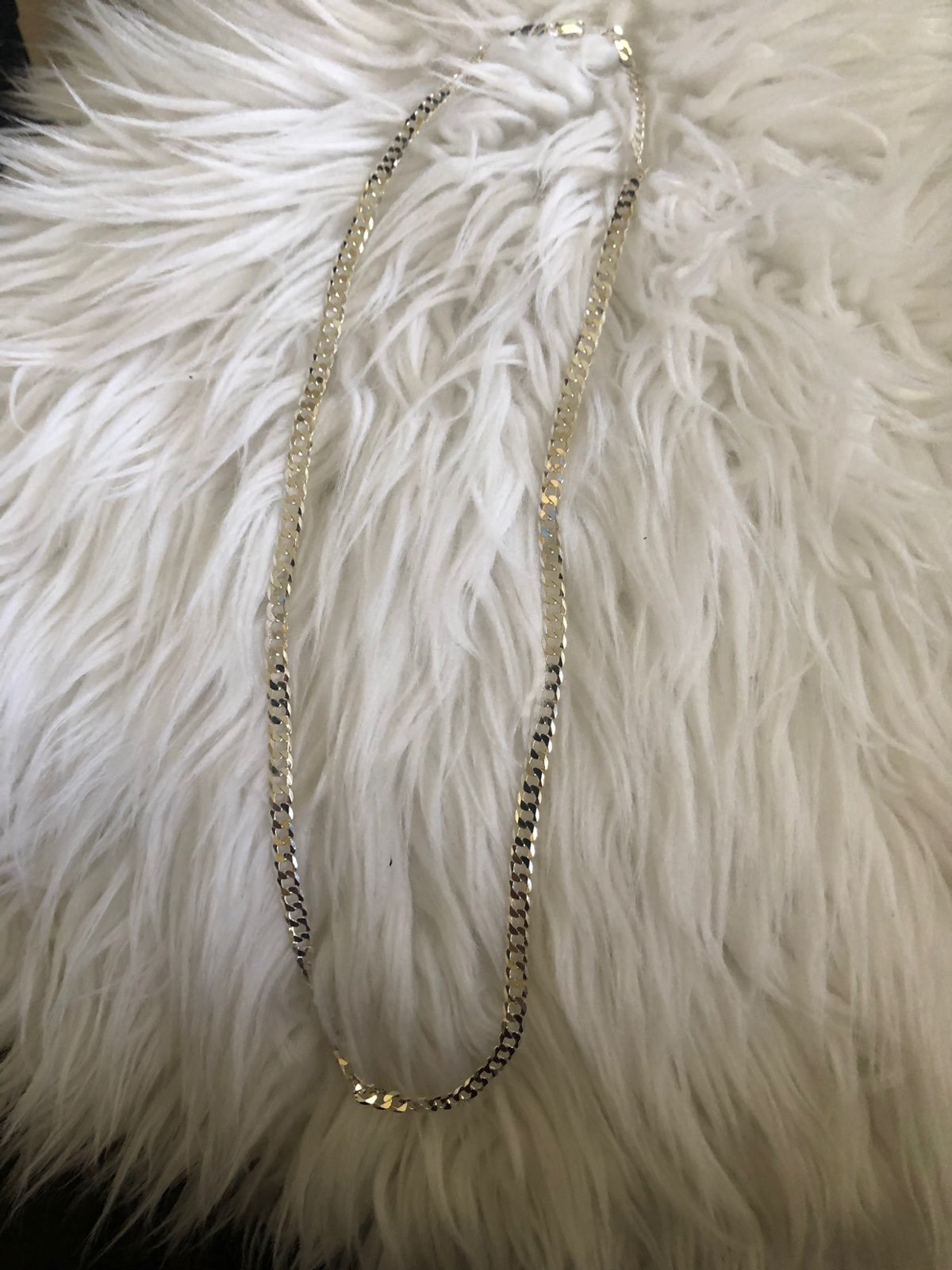 necklace for men 925 silver cuban chain