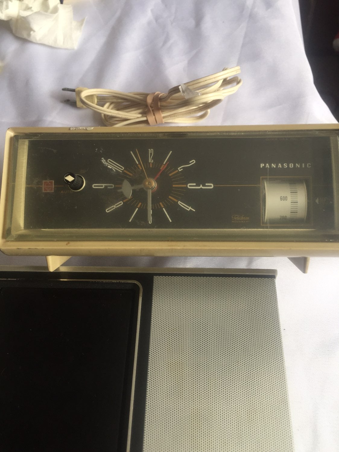 Panasonic vintage clock radio