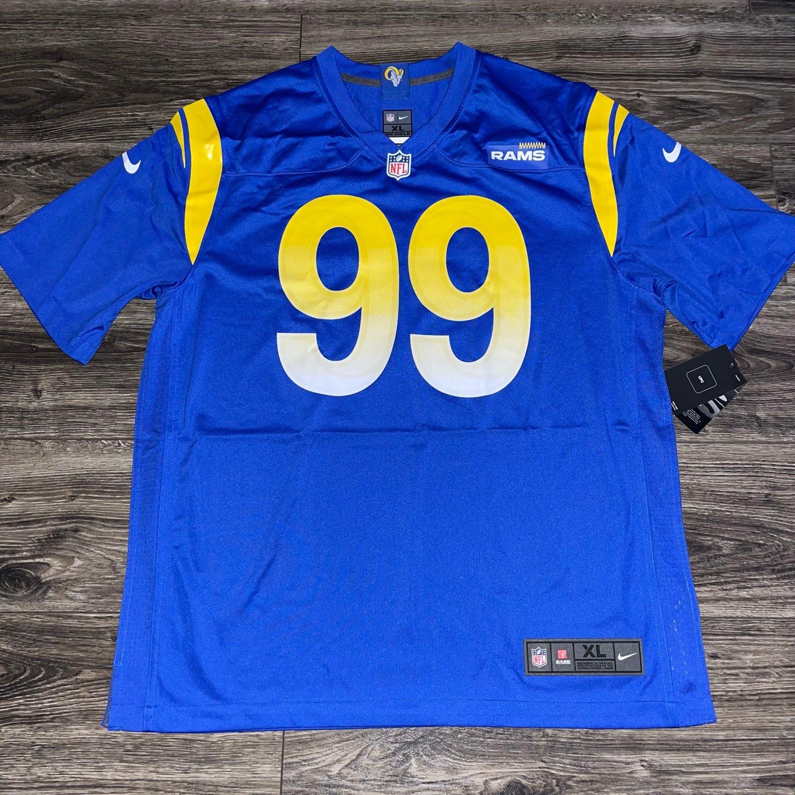 Nike NFL Los Angeles Rams Aaron Donald Football Jersey