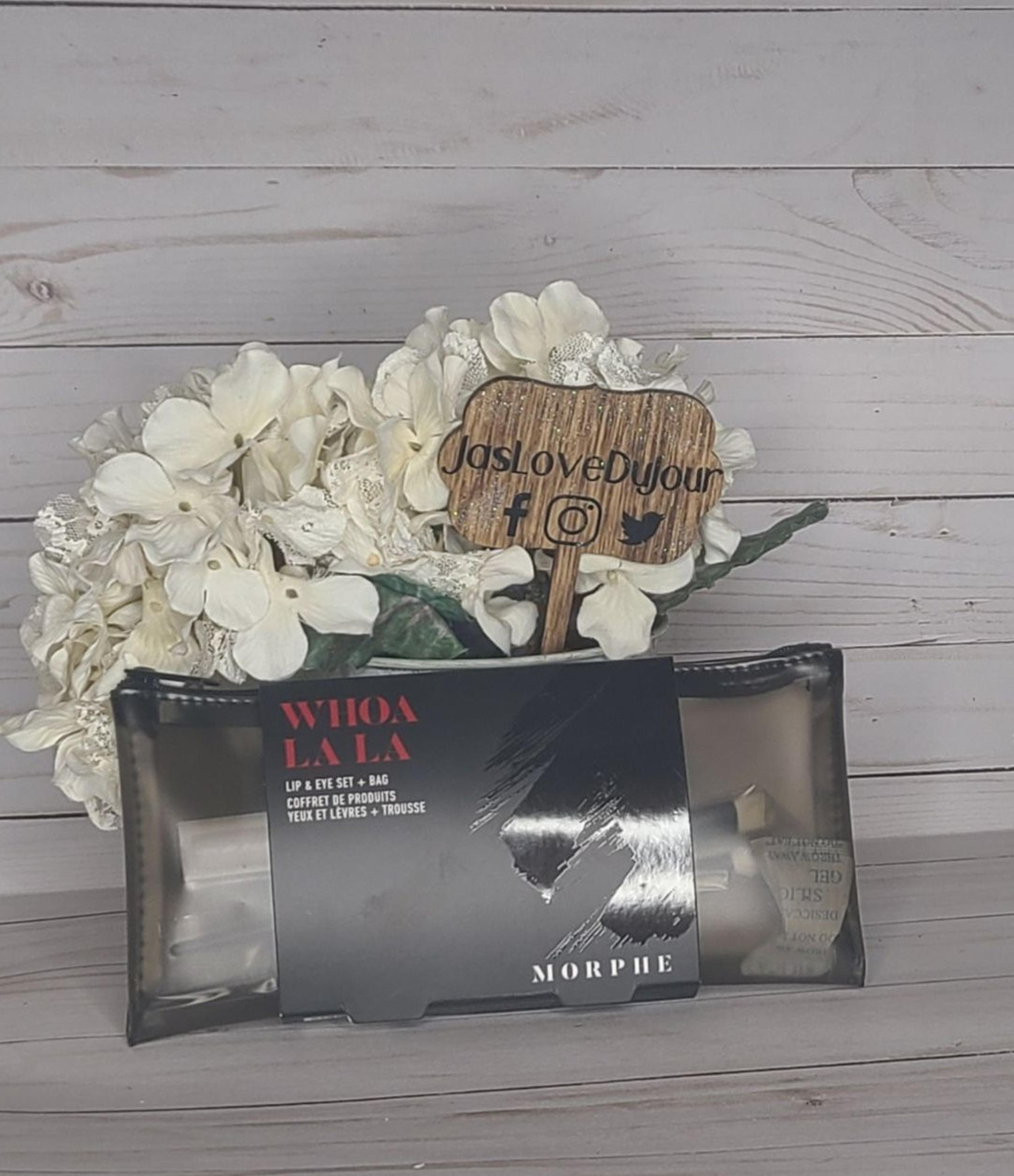 Morphe Whoa La La Lip & Eye Set + Bag