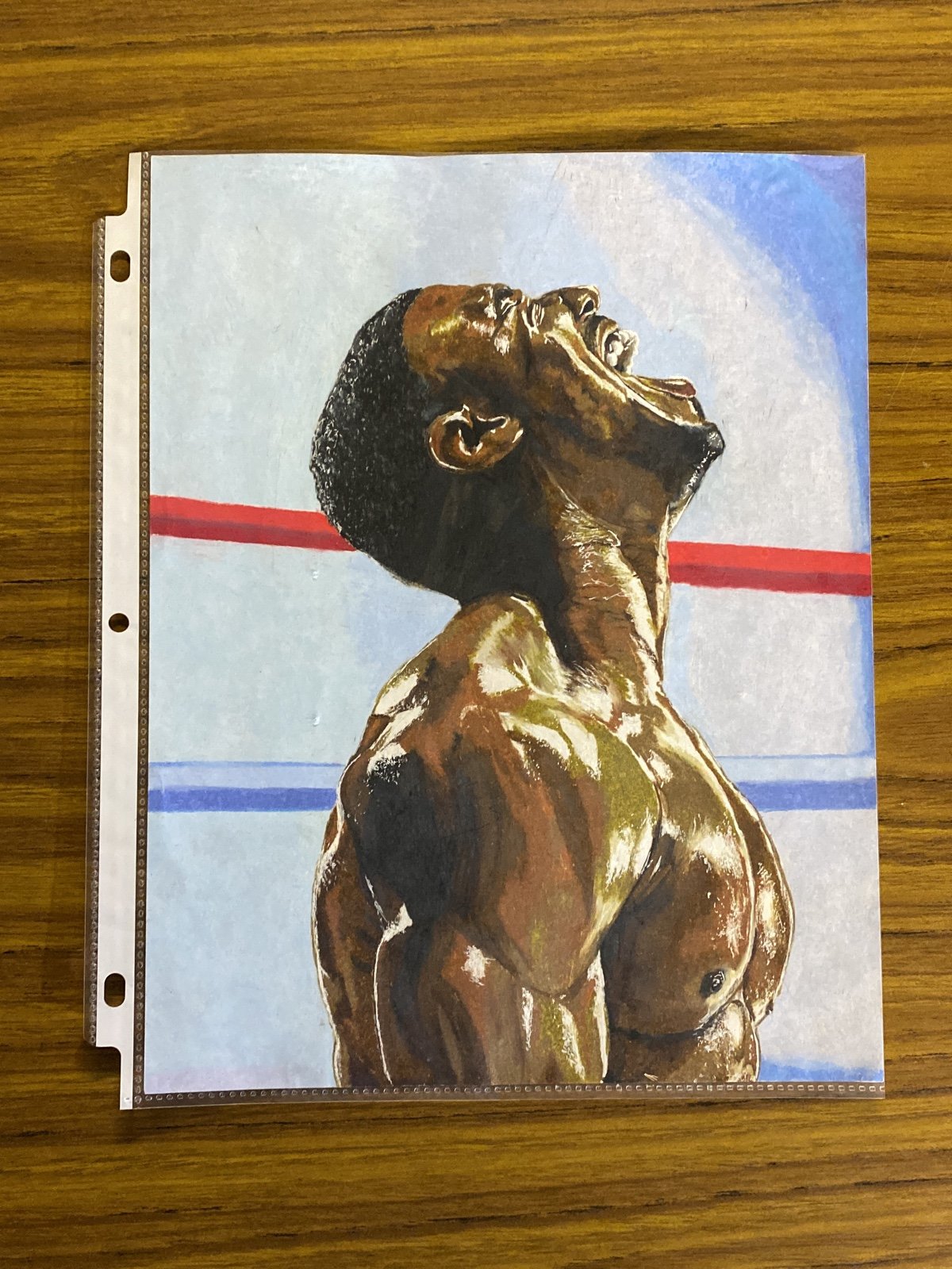 Colored Pencil Drawing of Creed