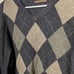 Paolo Mondo pure cashmere argyle sweater