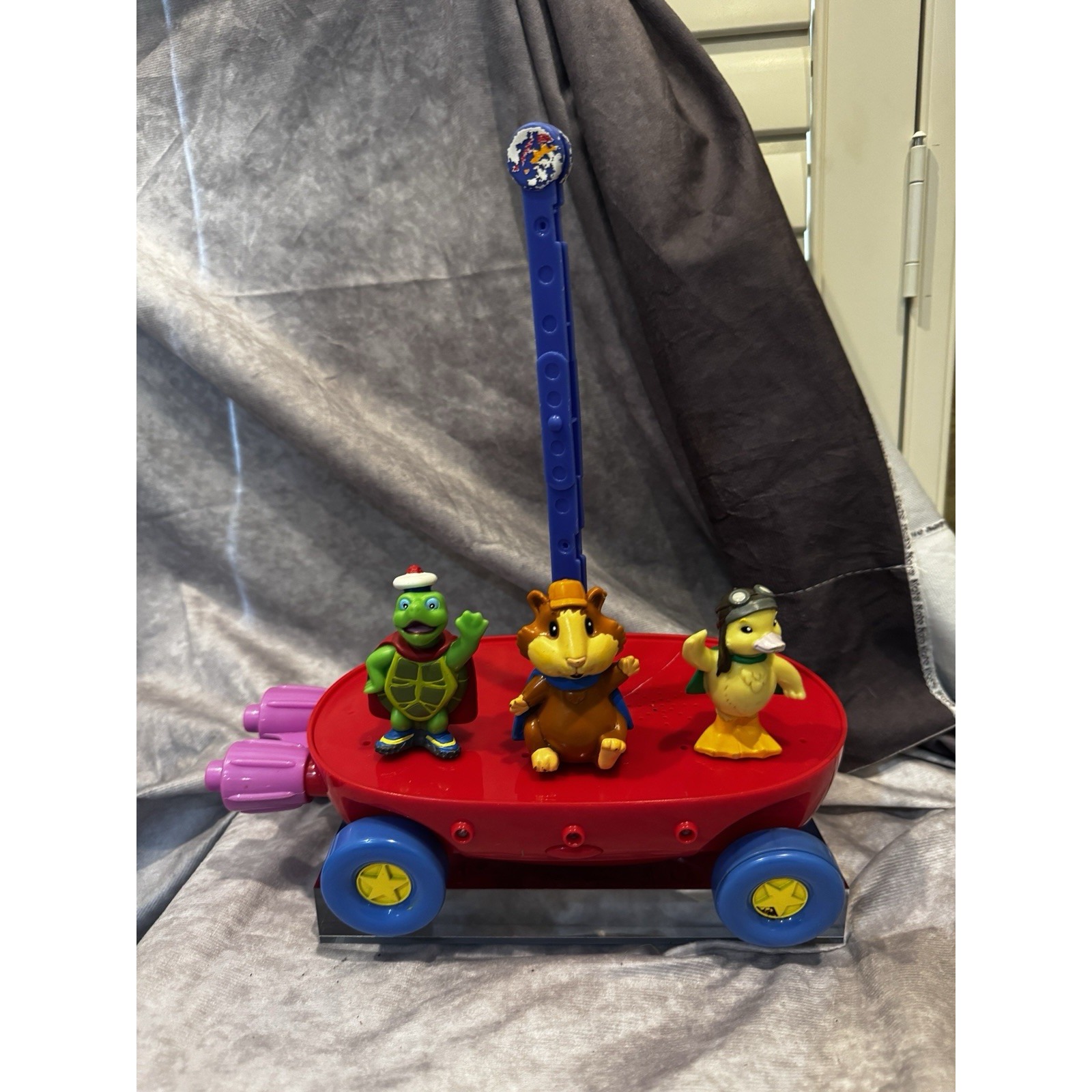 Wonder Pets Flyboat Play set Mattel Music Talking Phrases Ming Linny Figure Lot