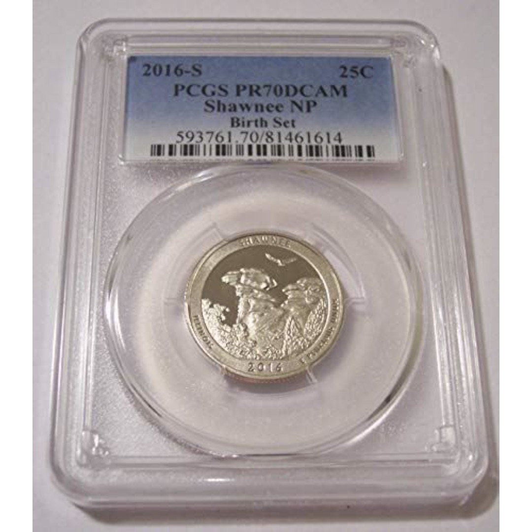 2016 S Clad Shawnee NP Quarter Proof PR70 DCAM PCGS Blue Label
