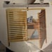 Bamboo Bathroom Sink Cabinet with 2 Doors and 1 Shelf
