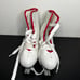 American Athletic Shoe ICE SKATES Double Blade Figure GIRLS Size 10J Youth