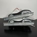 American Athletic Shoe ICE SKATES Double Blade Figure GIRLS Size 10J Youth