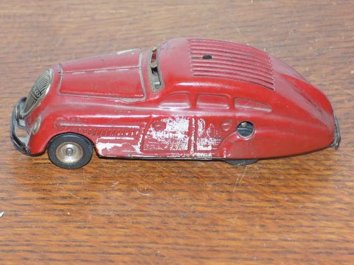 Vintage Schuco Kommando Anno 2000 Wind Up Car