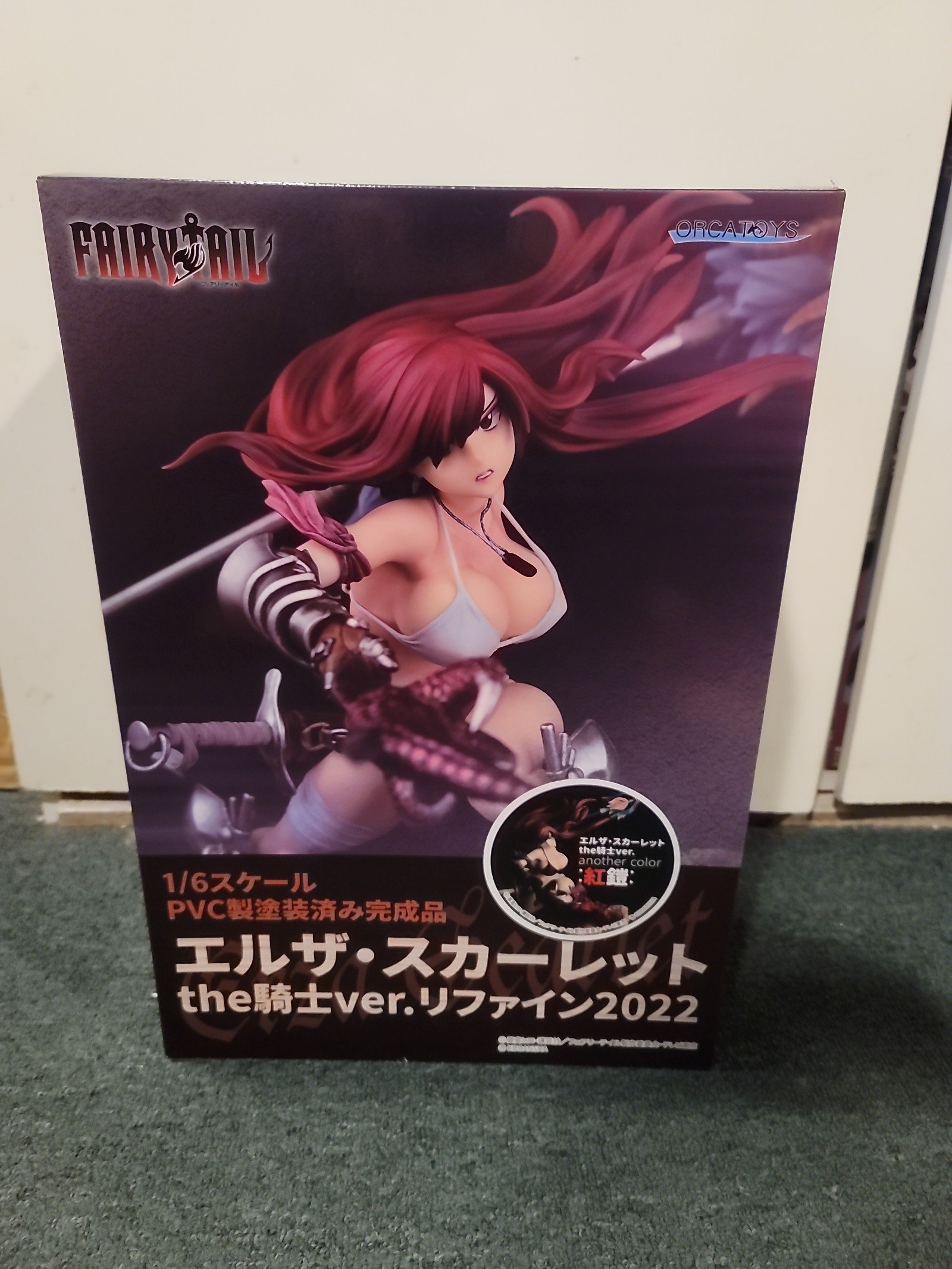 Fairy Tail - Erza Scarlet Crimson Armor (The Knight Ver) Another Color Figure