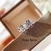 1.0ct moissanite diamond Stud Earrings