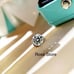 1.0ct moissanite diamond Stud Earrings