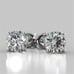 1.0ct moissanite diamond Stud Earrings