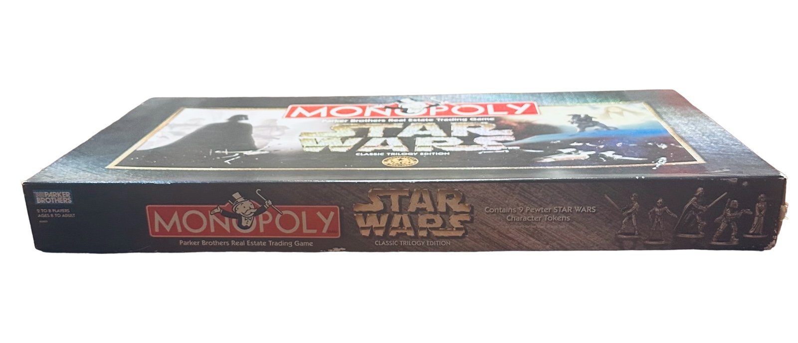 Vintage Parker Bros Monopoly Star Wars Classic Trilogy Edition 1997 SEALED Parts
