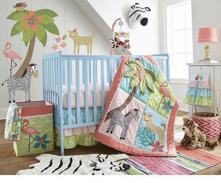 Levtex 5 piece crib bedding