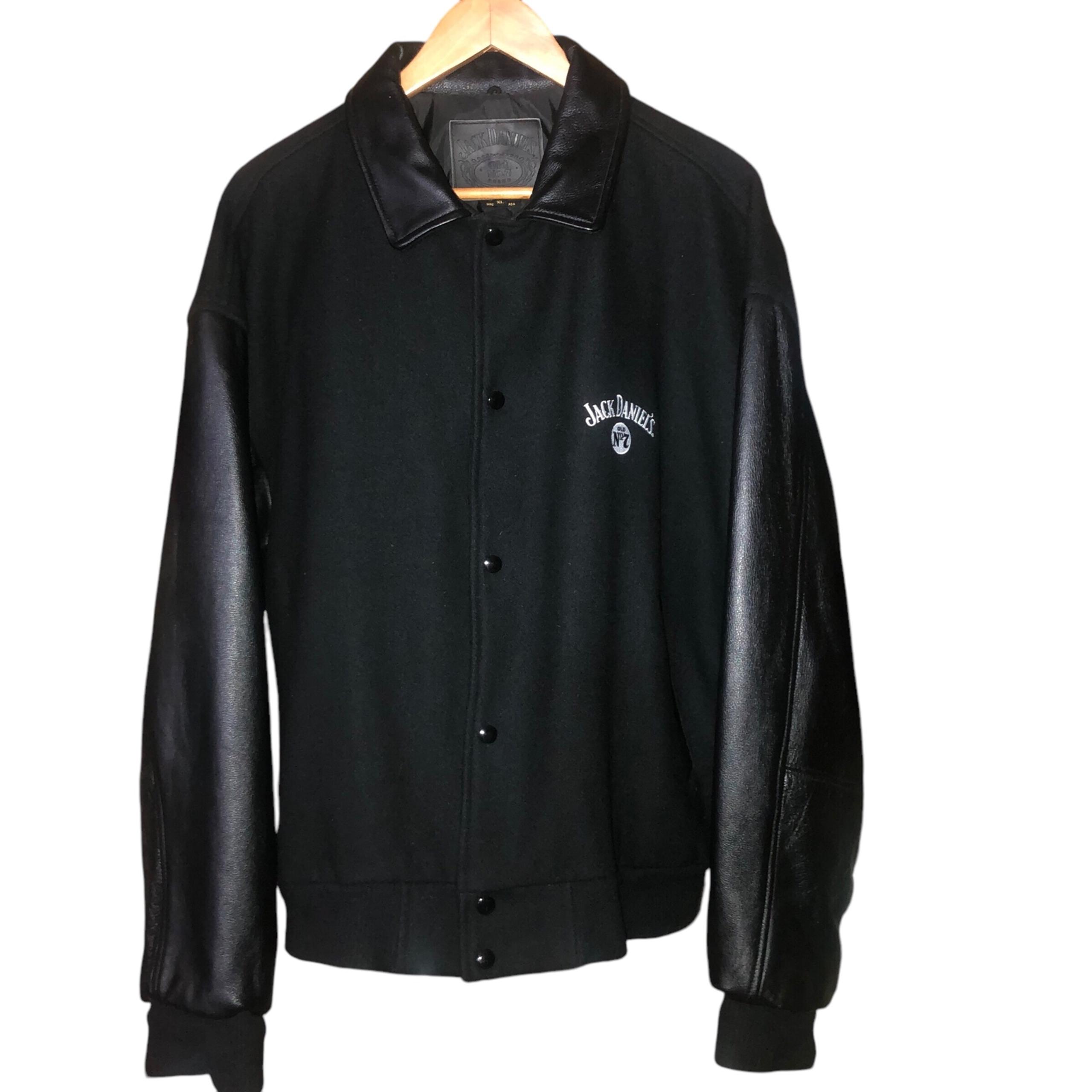 Vintage Jack Daniels Old No 7 Varsity Jacket Letterman coat men’s XL