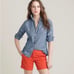 J. Crew Bermuda NWT Women’s Coral City Fit Stretch Chino Walking Shorts Size 10