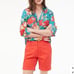 J. Crew Bermuda NWT Women’s Coral City Fit Stretch Chino Walking Shorts Size 10
