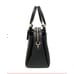 COACH Shoulder Bag PVC Black Total Pattern 91493 Lilie Carryall Lily 2w Used