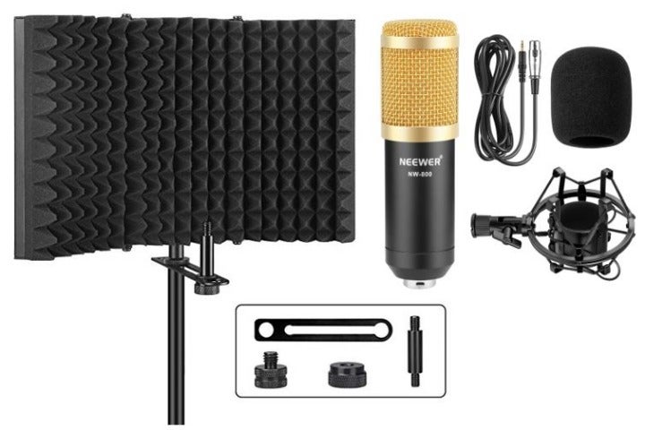Professional Isolation Filter/Microphone