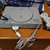 PLAYSTATION CONSOLE W/ ADAPTOR & CONTROLLER