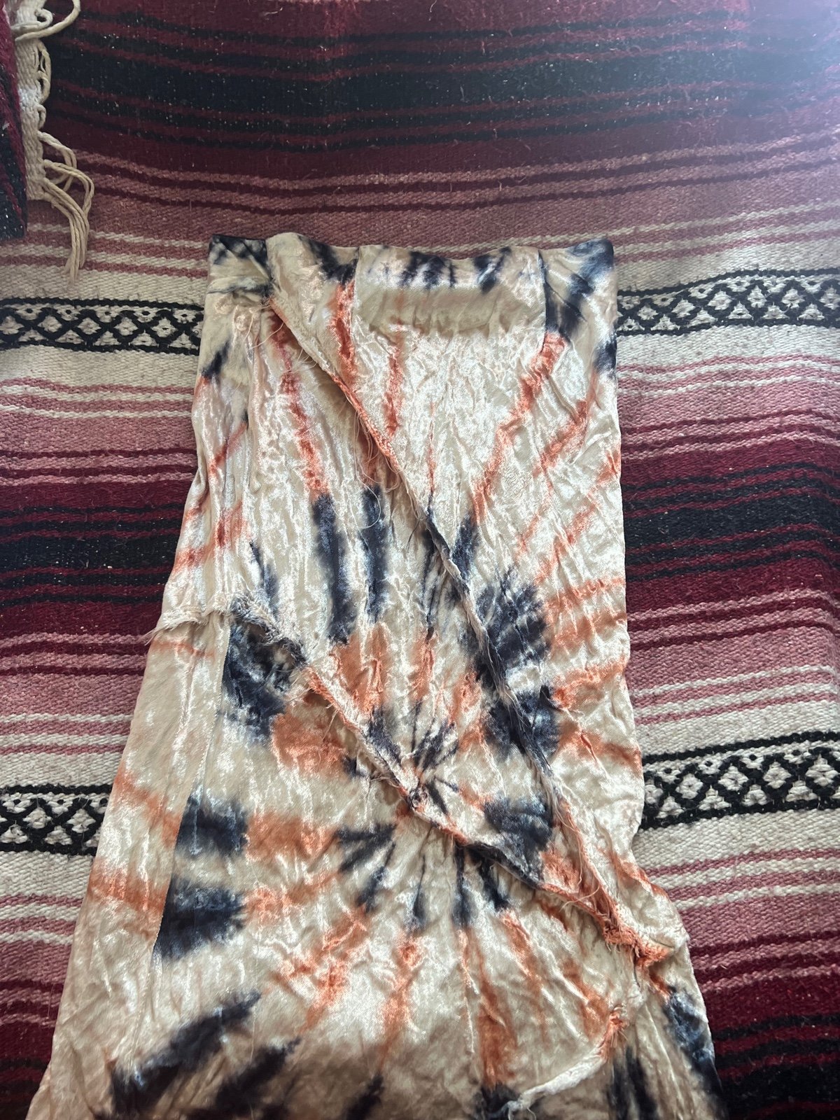 free people crushed velvet long skirt
