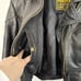 Vintage Hudson Leather Motorcycle Jacket Fitted Asymmetrical Women's Size Small