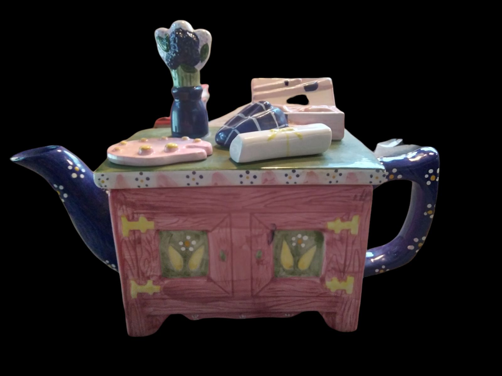 Vintage Vanity Dresser top Ceramic Cardnel Inc Tea Pot