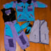 3pc Spyder NEW Toddler 2 Insulated Jacket Ski Pants& Mittens Snow Suit Grow Cuff