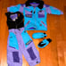 3pc Spyder NEW Toddler 2 Insulated Jacket Ski Pants& Mittens Snow Suit Grow Cuff