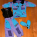 3pc Spyder NEW Toddler 2 Insulated Jacket Ski Pants& Mittens Snow Suit Grow Cuff