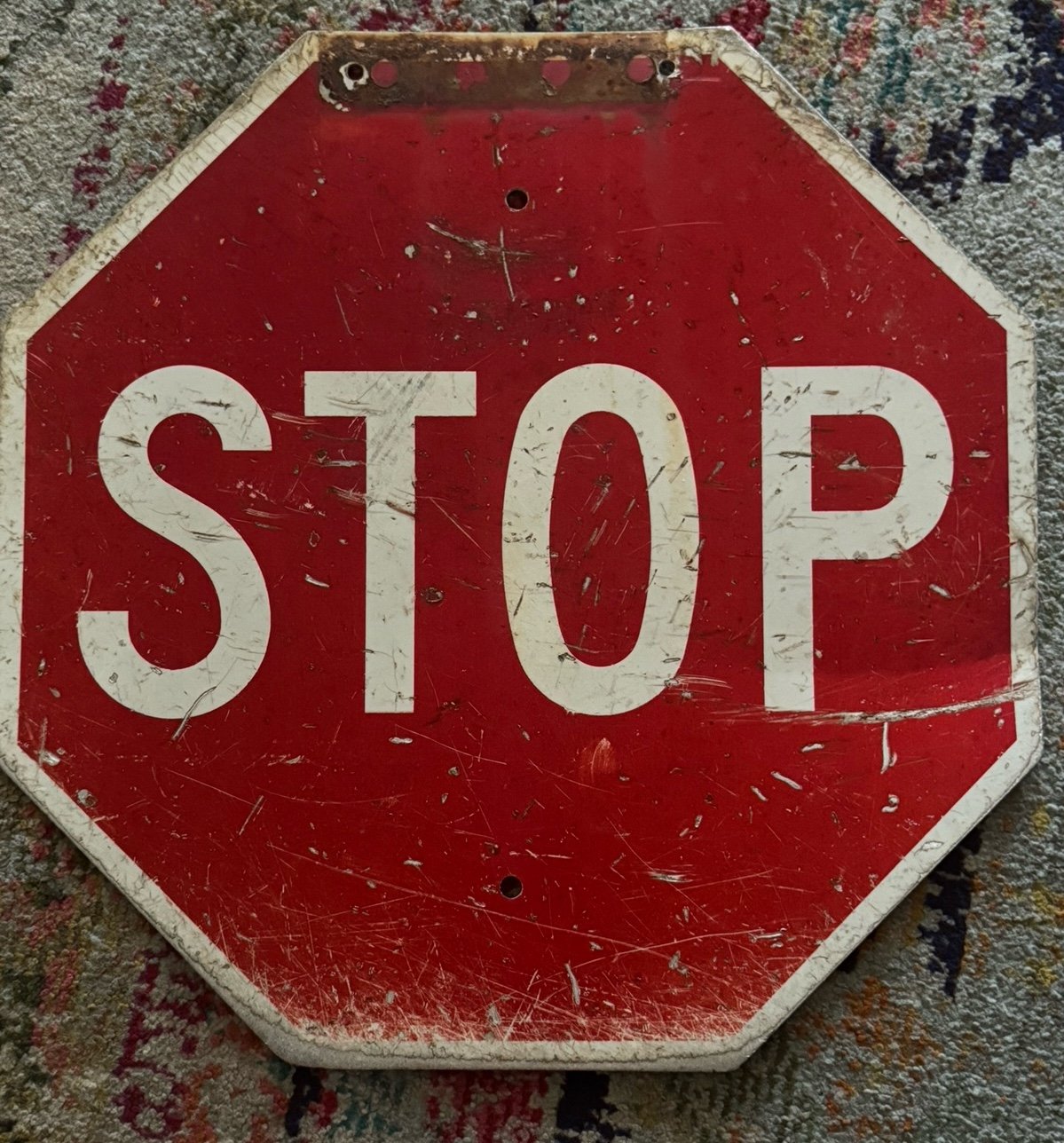 2 metal Vintage signs