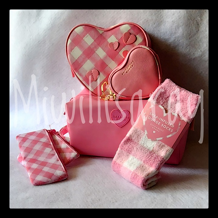 NWT Bath & Body Works "Pink Gingham Bundle" (x4)