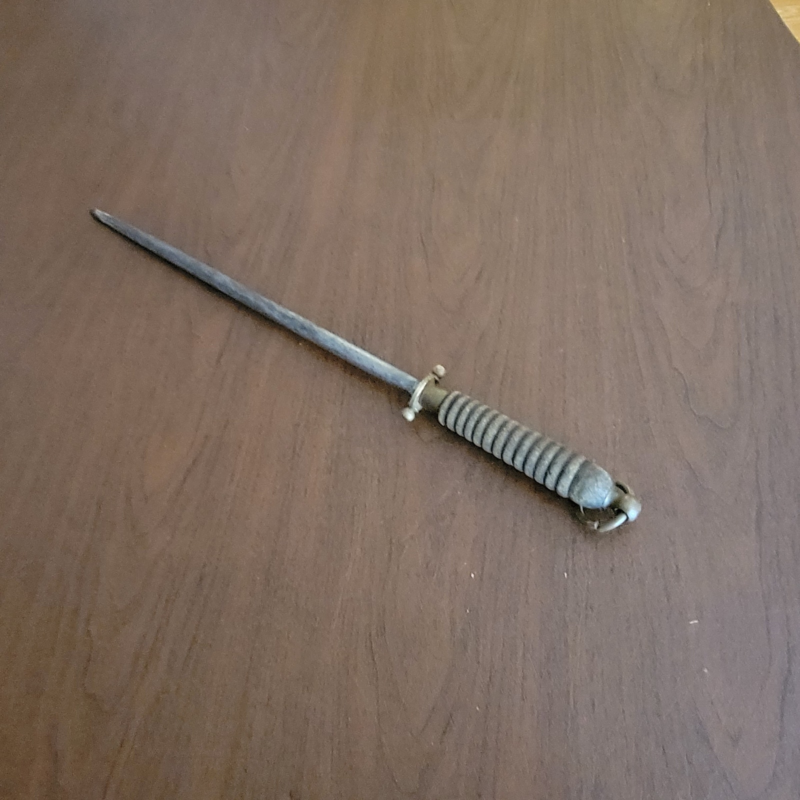 Antique 14 Steel J. A. HENCKELS Knife Sharpening Steel Rod Sharpener Rod